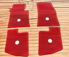 Usado, Tapete de assoalho interior borracha vermelho conjunto de 4 1959-60 para Chevrolet Impala comprar usado  Enviando para Brazil