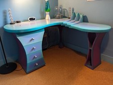 Unique curvy desk for sale  BICESTER