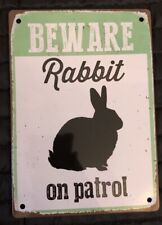 Poster sign rabbit for sale  SUNDERLAND