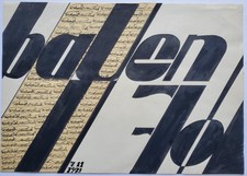 Zeichnung collage bauhaus gebraucht kaufen  Wilhelmshaven