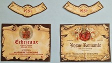 étiquettes mugneret gibourg d'occasion  Dijon