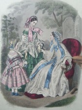 Gravure mode ancienne d'occasion  Douarnenez