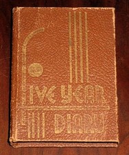 Five year diary for sale  Milltown