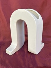 Vaso ceramica bianca usato  Roma