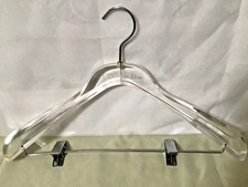 Usado, Cabide de roupas Christian Dior acrílico transparente com clipes comprar usado  Enviando para Brazil