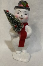 Happy snowman vintage for sale  Lima