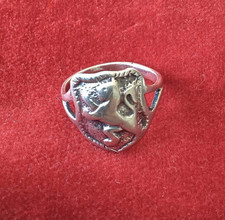 Vintage signet pinky for sale  SWINDON