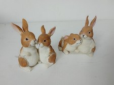 Rabbit ornaments four for sale  SHREWSBURY