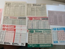 Lotto schedine totocalcio usato  Foggia