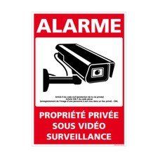 Panneau signalisation alarme d'occasion  Cambrai