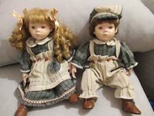 Sitzendes geschwisterpaar kör gebraucht kaufen  Marpingen
