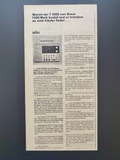 Braun 1000 weltempfänger gebraucht kaufen  Aßlar