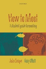 Moot student guide for sale  UK