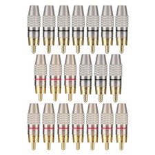 Adaptador de vídeo sem solda conector alto-falante plugue macho RCA diâmetro plugue 3mm comprar usado  Enviando para Brazil