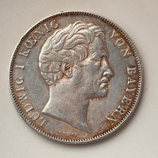 Doppelgulden gulden 1845 gebraucht kaufen  Mehring