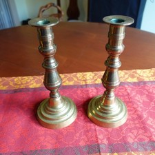 Antique brass candlesticks for sale  Alta