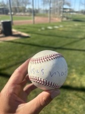 BOLA DE BEISEBOL ASSINADA FEITA POR Jesus *nome completo certificado de autenticidade jsa *usado no jogo romlb cervejeiros automáticos comprar usado  Enviando para Brazil