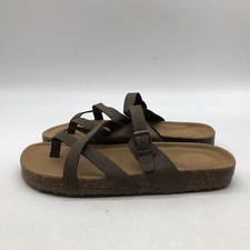 Madden Girl Feminino Jbartlet Couro Biqueira Dividida Casual Slide Mocha Tamanho 5 comprar usado  Enviando para Brazil