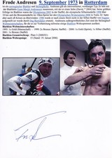Autogramm frode andresen gebraucht kaufen Autogramm frode andresen gebraucht kaufen  Buxtehude
