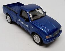 Motormax azul escuro Ford Ranger Pickup Snap-On Friction Diecast 1:43 4040PB comprar usado  Enviando para Brazil