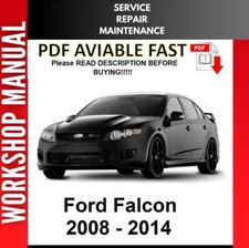Usado, FORD FALCON 2008 2009 2010 2011 2012 2013 2014 Serviço de Reparo WORKSHOP Manual comprar usado  Enviando para Brazil