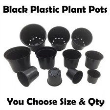 Black plastic plant for sale  UK