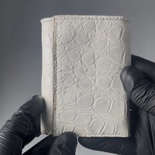 Usado, Carteira masculina tripla de crocodilo White Nile comprar usado  Enviando para Brazil
