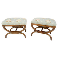 Pair carved mahogany for sale  USA