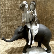 Lladró riding elephant for sale  Miami