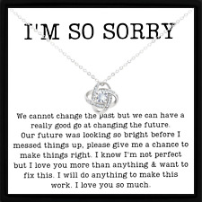 Sorry gift necklace for sale  SUNDERLAND