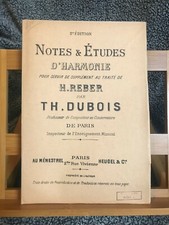 Dubois reber notes d'occasion Dubois reber notes d'occasion  Rennes-