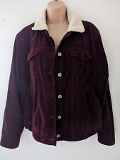 Burgundy fleece lined for sale  ORPINGTON