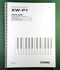 Manual do proprietário Casio XW-P1: 96 páginas e capas protetoras! comprar usado  Enviando para Brazil