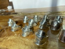 Silver spoon rings for sale  LEDBURY