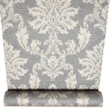 Charcoal gold damask for sale  BURNLEY