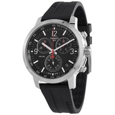 Relógio masculino Tissot PRC 200 cronógrafo quartzo mostrador preto T114.417.17.057.00 comprar usado  Enviando para Brazil