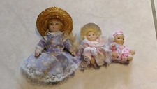 Lot porcelain dolls d'occasion  Expédié en Belgium