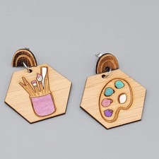 Artist wood pierced for sale  Denver