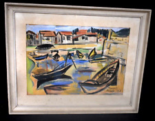 Tableau gouache bord d'occasion  Toulouse-