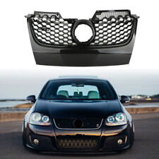 Grelha central dianteira de malha de favo de mel fibra de carbono para VW Golf MK5 GTI 05-09 comprar usado  Enviando para Brazil