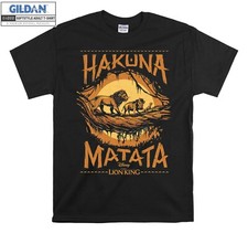 Camiseta com capuz Disney The Lion King Live Action Hakuna Mat masculina feminina unissex AB589 comprar usado  Enviando para Brazil