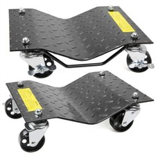 Pneu de roda XtremepowerUS 2 peças auto dolly carro 12" x 16" skate 3.000 lb, usado comprar usado  Enviando para Brazil