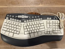 Teclado multimídia natural Microsoft conforto ergonômico com fio *Excelente forma* comprar usado  Enviando para Brazil