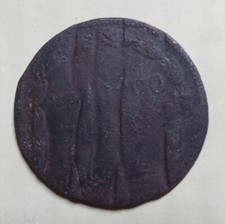 Baiocco 18.. annullato usato  Argenta
