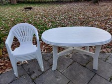 Kunststoff gartenmöbel set gebraucht kaufen  Leopoldshöhe