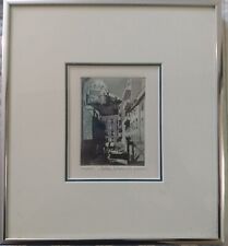 Signed lithograph city for sale  Kensington