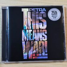 Petra – This Means War CD (25th Anniversary)(2012,	Star Song ,US) Remastered AOR comprar usado  Enviando para Brazil