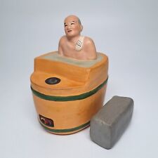 Boneca Hakata Urasaki vintage homem japonês imerso em Ofuro banheira de hidromassagem estatueta de argila  comprar usado  Enviando para Brazil