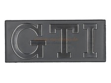 Gti schriftzug emblem gebraucht kaufen  Wolframs-Eschenbach