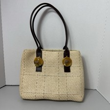 Vtg italian tote for sale  Niota